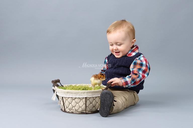 professional easter baby photos